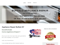 Appliance Repair Buffalo NY, Appliance Parts Buffalo NY