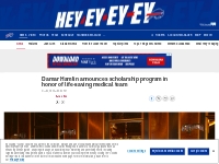 Damar Hamlin announces scholarship program in honor of life-saving med