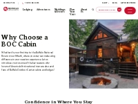 Why Choose a BOC Cabin | Buffalo Outdoor Center