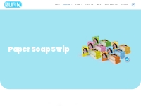 Bufin Paper Soap Strip | Soap Strip supplier in Pune, India