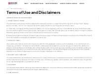 Terms of Use and Disclaimers   Builder Boost