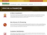 Financing - Builders Service Company