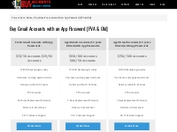 Buy Gmail Accounts With An App Password [PVA   Old]