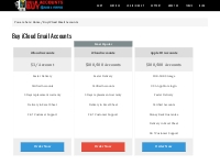 Buy ICloud Email Accounts : ICloud Accounts For Sale