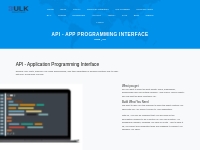 API - App Programming Interface