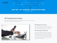 VoIP SIP - SIP Trunking Service Providers | Bulk Solutions