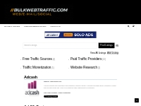 Bulk Web Traffic