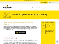 Forklift Safety Training Course | Hamilton, ON
