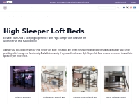 Shop High Sleeper Loft Beds for Kids