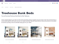 Adventure Awaits: Treehouse Bunk Beds for Kids