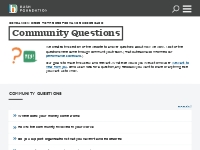 Community Questions | Bush Foundation