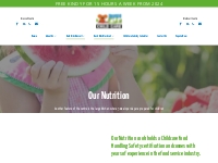Our Nutrition - Childcare Food | Bush Kidz Child Care