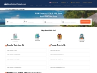   	Book KTM & ETS Train Ticket Online | BusOnlineTicket