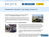 Residential Locksmith in San Diego CA - Busy Bees Locks   Keys