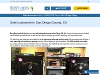Safe Locksmith in San Diego, CA - Busy Bees Locks   Keys Inc