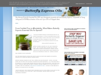 Discount Butterfly Express Essential Oils-up to 30% off: From Certifie