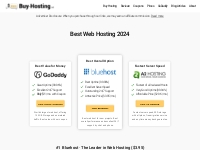 Buy Hosting | Best Web Hosts Reviewed