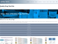 Shop For Quality Urine, Oral Saliva, and Residue Drug Test Kits