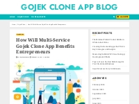 How Entrepreneurs Can Benefit From Gojek Clone App?