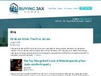 Blog | BUYING JAX HOMES