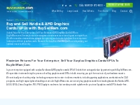 Sell Nvidia   AMD Graphics Card/GPU | BuySellRam.com