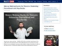 Money-Making Hacks for Parents: Balancing Parenthood and Paychecks - B