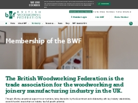 BWF Membership | British Woodworking Federation