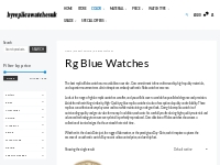 Rg Blue Replica Watches: Indulge in High-Quality Timepieces