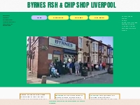 Byrnes Fish And Chips | Byrnes Chippy Liverpool | England