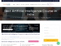 Best Artificial Intelligence Course in India