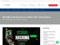 Best Ethical Hacking Course in Delhi | 100% Job Assistance -