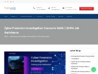 Cyber Forensics Investigation Course in Delhi | 100% Job Assistance -