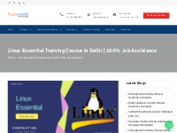 Linux Essential Training Course in Delhi | 100% Job Assistance -