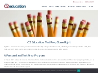 Test Prep: Personalized Programs - C2 Education