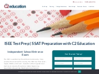 ISEE Test Prep | SSAT Preparation - Now Available Online - C2 Educatio