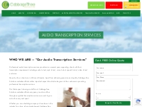  Best Audio Transcription Services @ 70 Cents Per Audio Min