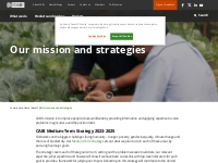 Our mission and strategies - CABI.org