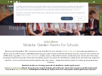 Modular Garden Rooms for Schools | Cabin Master