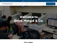CA in Jaipur - Goyal Mangal   Company