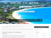Sunset Cruise Turks and Caicos | Sunset Boat Tours - Caicos Water Fun