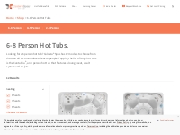 6-8 Person Hot Tubs - Caldera Spas