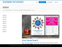 Calendars for Schools - School Calendar Design B