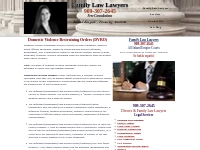Lawyers for Domestic Violence Restraining Orders (DVRO) | Family Law A