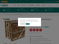 Kiln Dried Birch Firewood Crate - Calido Logs and Stoves