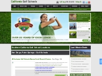 Southern California Golf School | California Golf Schools, California 