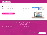  Gsuite Solutions | Our Google Apps Services Dubai | Web Design Dubai