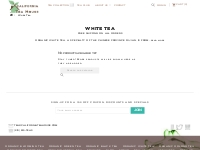Buy White Tea | Organic White Tea