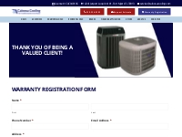 Warranty Registration Form | Caloosa Cooling HVAC