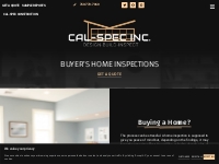Buyer Inspections   Inspectors | Rancho Mirage, Palm Desert, Indio, CA