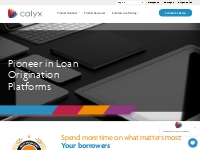 Mortgage Origination and Loan Processing Solutions | Calyx Software